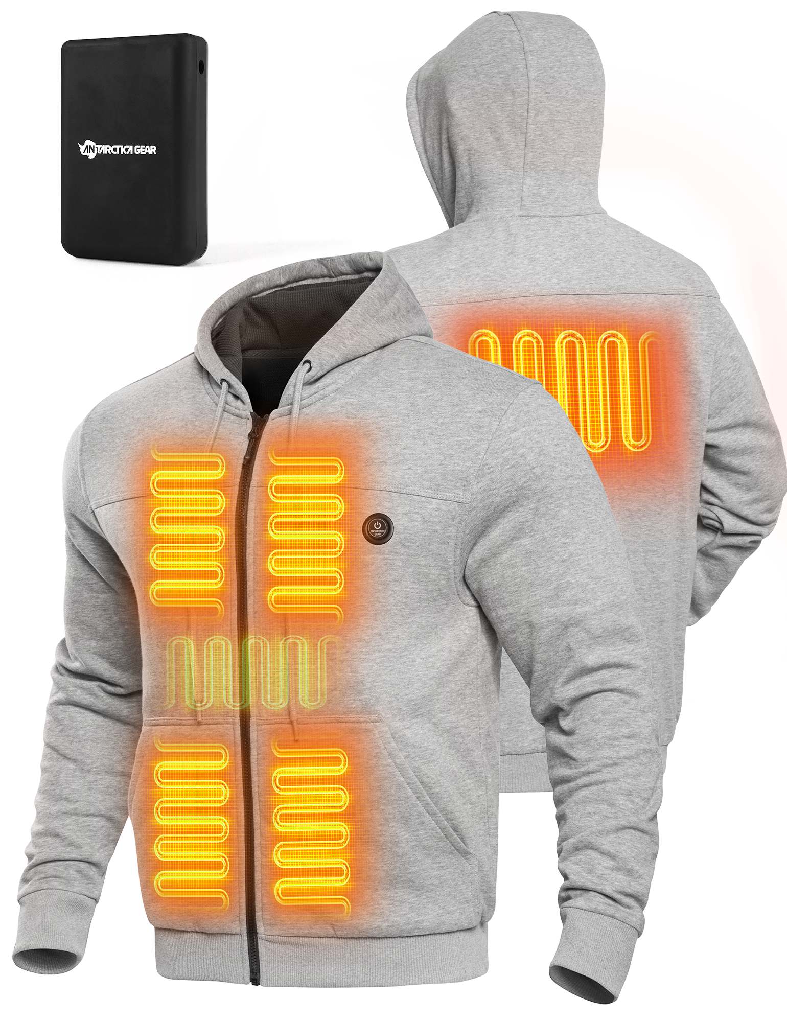 ANTARCTICA GEAR Heated Hoodie Sweater for Women Heated Sweatshir