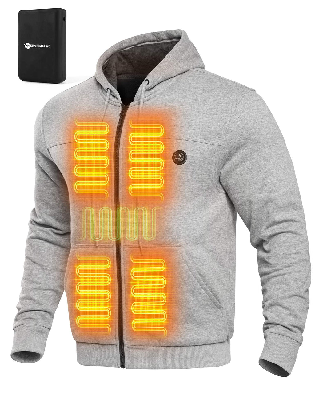 ANTARCTICA GEAR Heated Hoodie Sweater for Women Heated Sweatshir