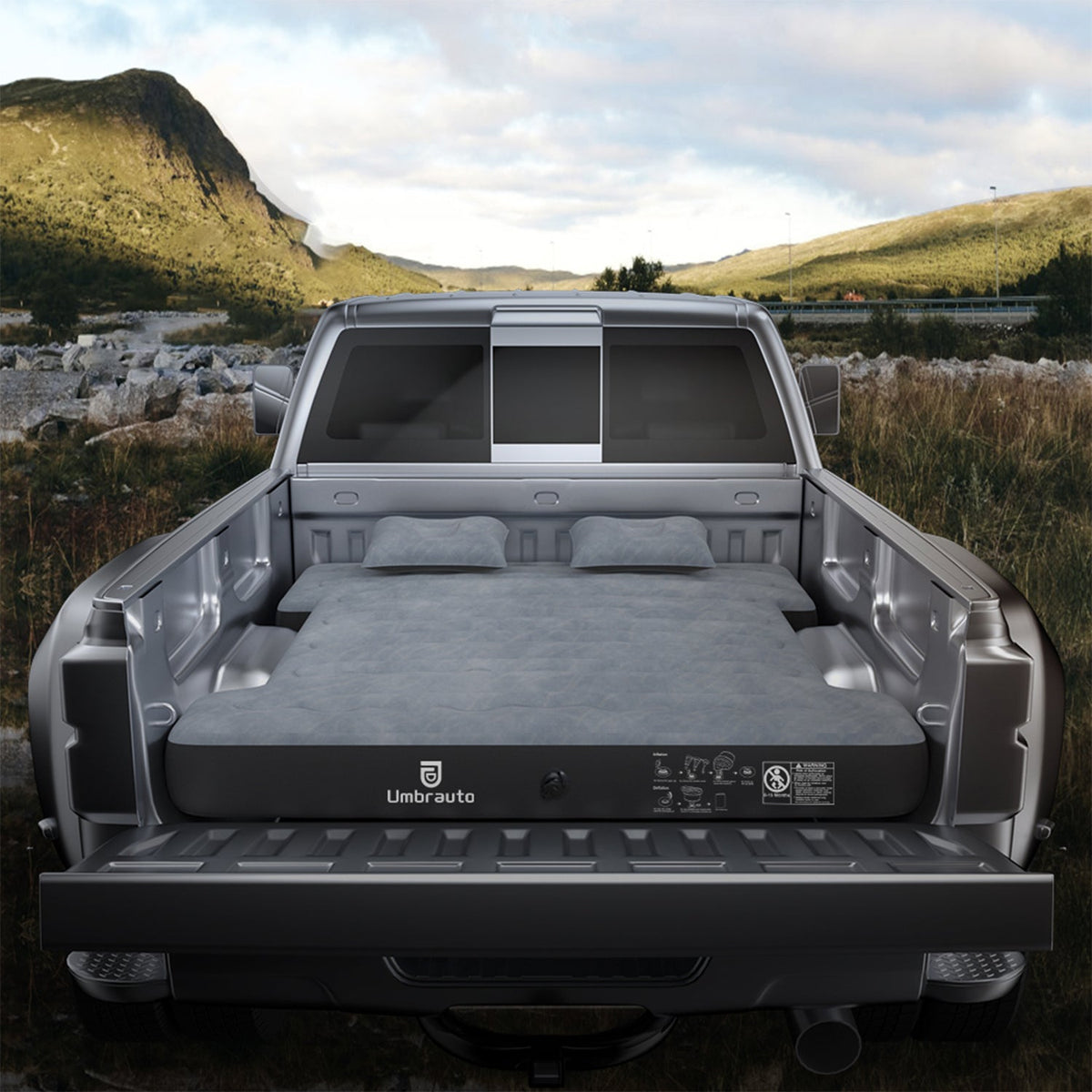 Umbrauto 6-6.5FT Mid Size Truck Bed Air Mattress 1.0,Multiple Colors