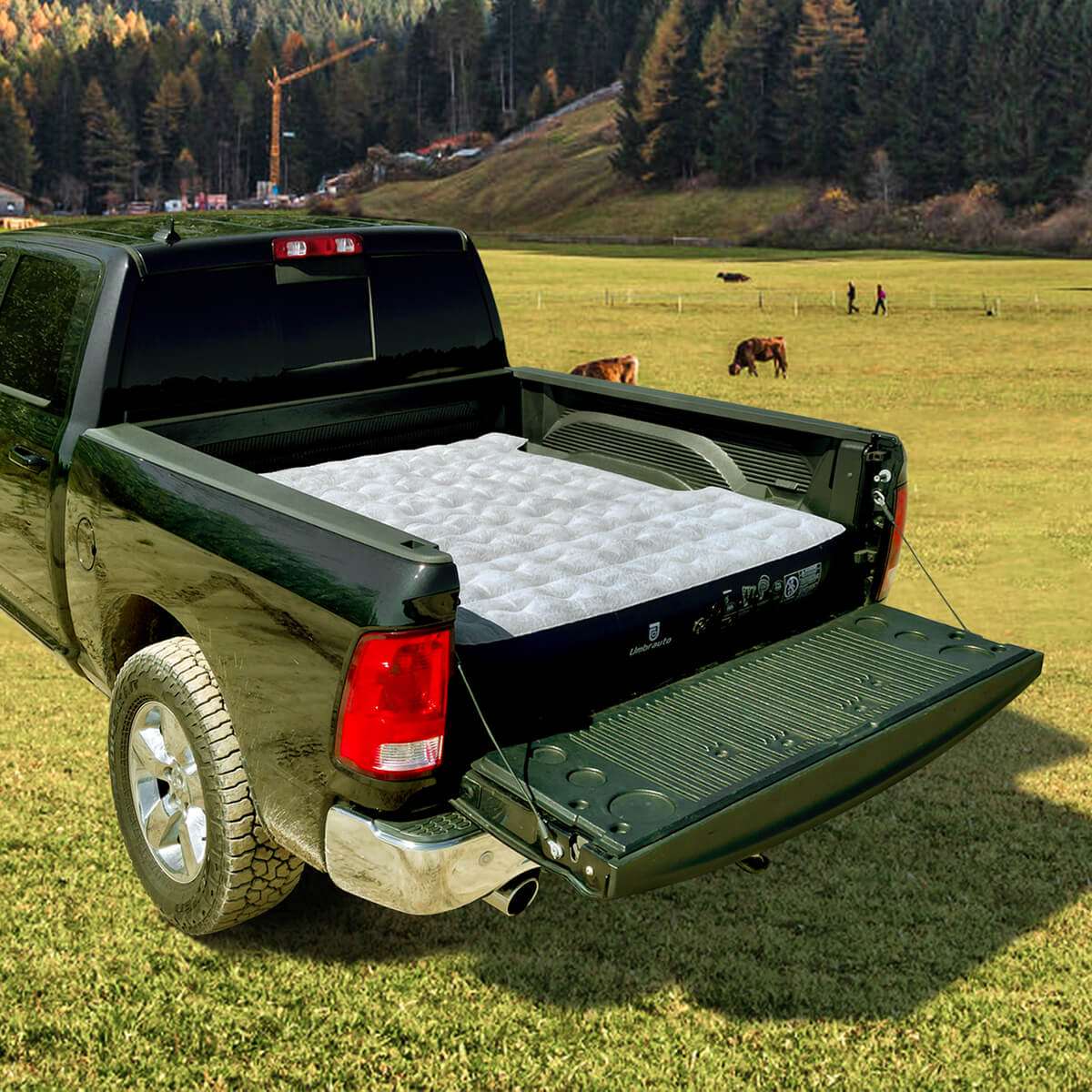 Umbrauto 6-6.5FT Mid Size Truck Bed Air Mattress 1.0,Multiple Colors