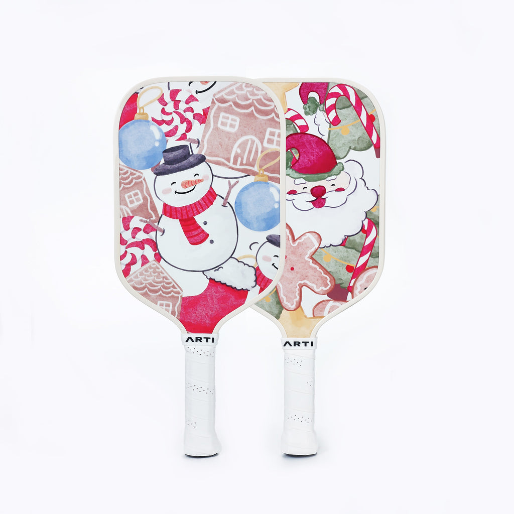 ARTI Fiberglass "Christmas Edition" Pickleball Paddle set