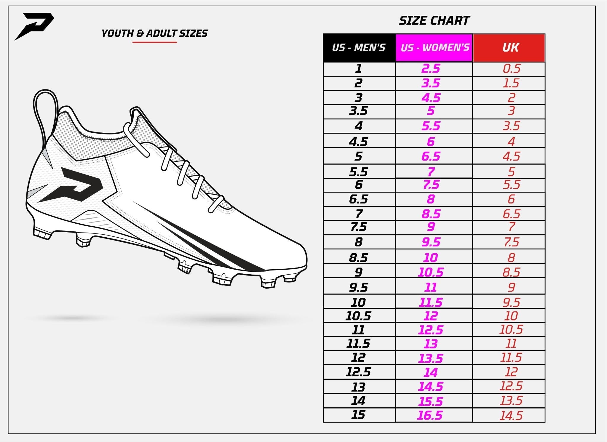 Phenom Elite Quantum Speed 2.0 Football Cleats - Purple