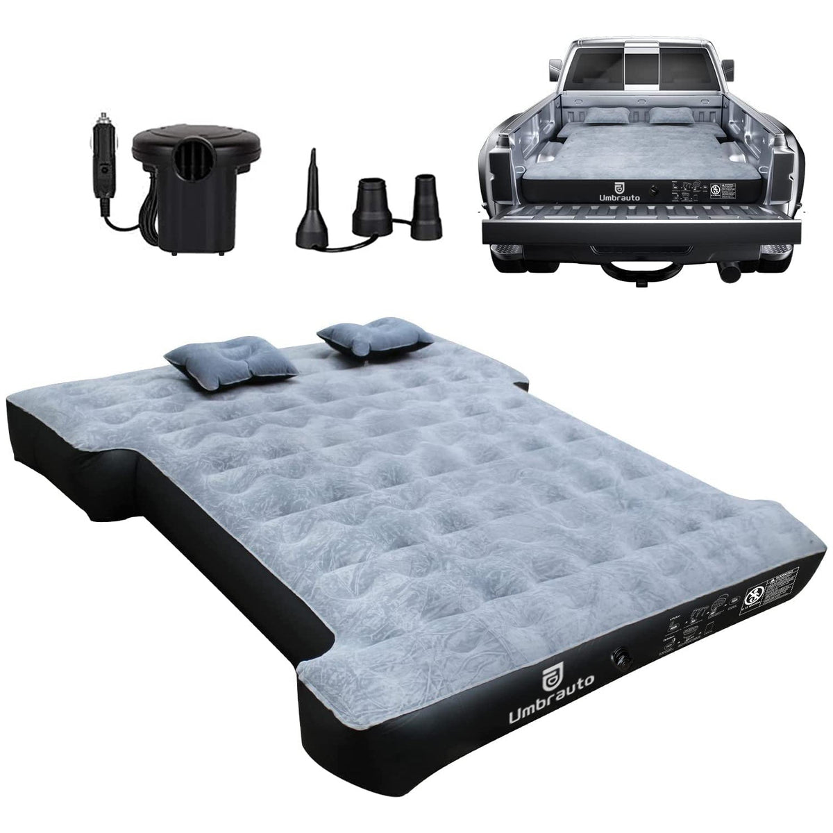 Umbrauto 5.5-5.8 FT Full Size Truck Bed Air Mattress 1.0,Multiple Colors
