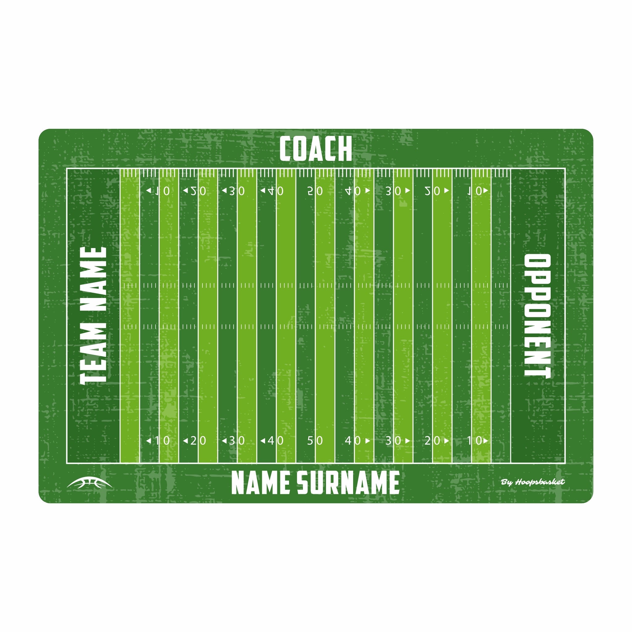 Custom Football Magnetic Coaching Board 15.7'' x 10.6'' / 40 x 27 cm