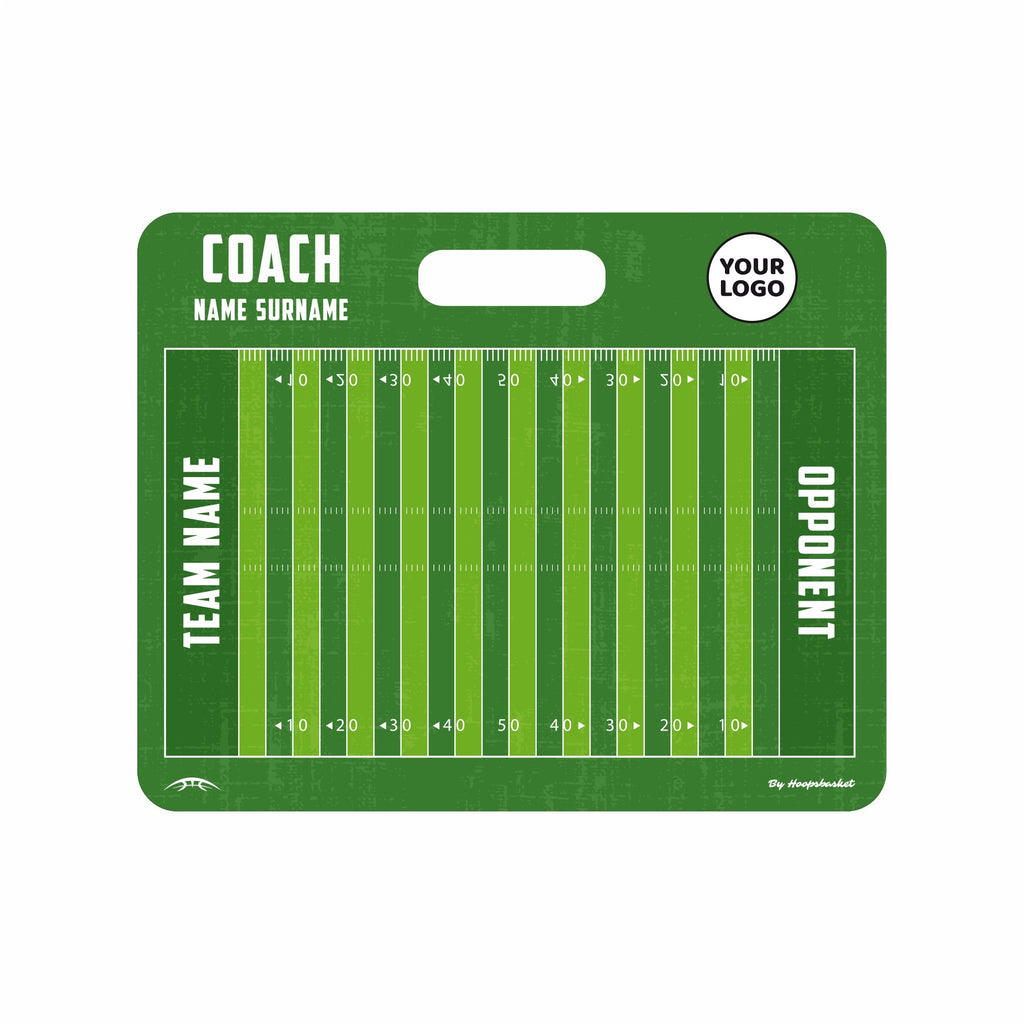 Custom Football Magnetic Coaching Board 11.4'' x 9.4'' / 29 cm x 24 cm
