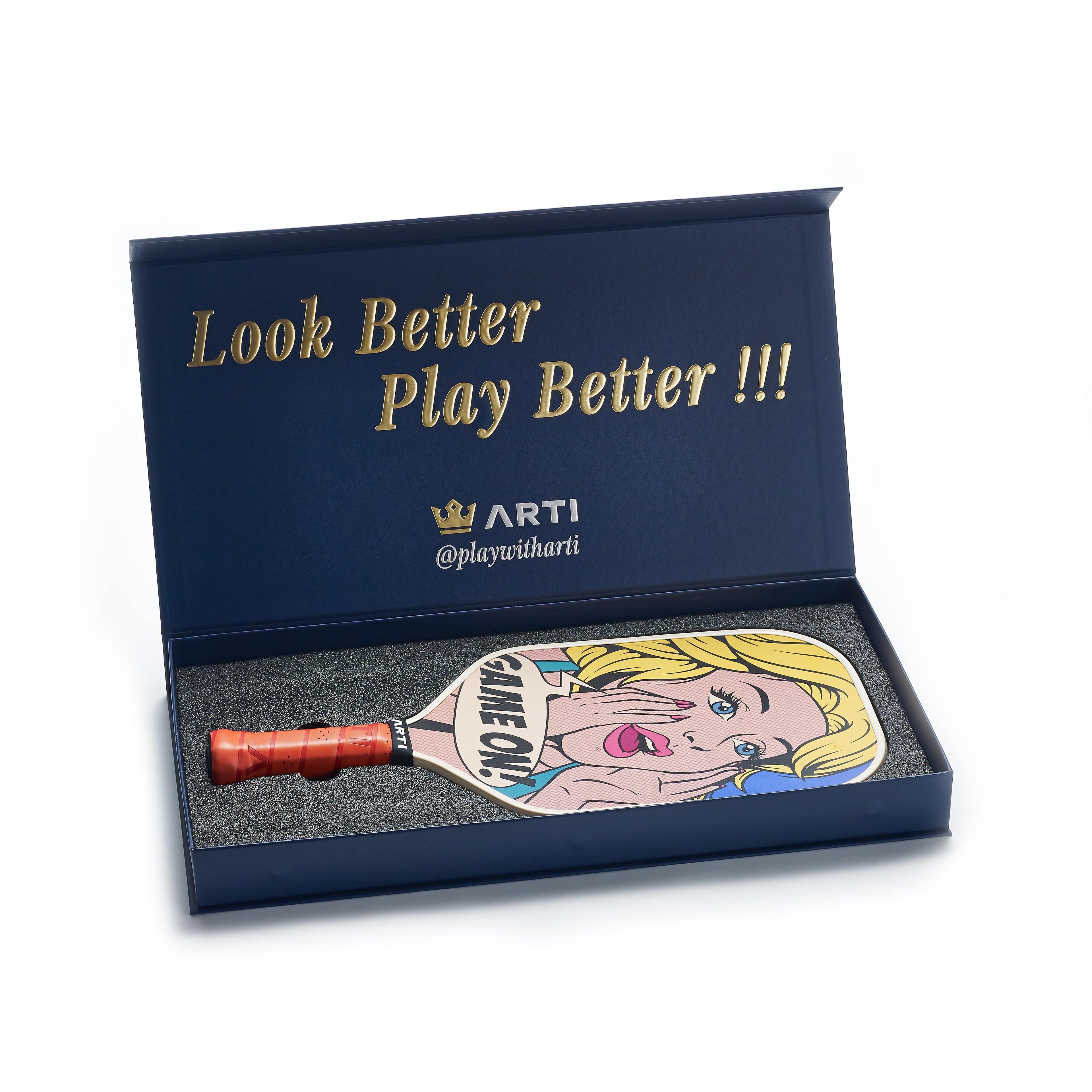 ARTI Carbon Fiber Kristen&Kristy "GAME ON" Paddle