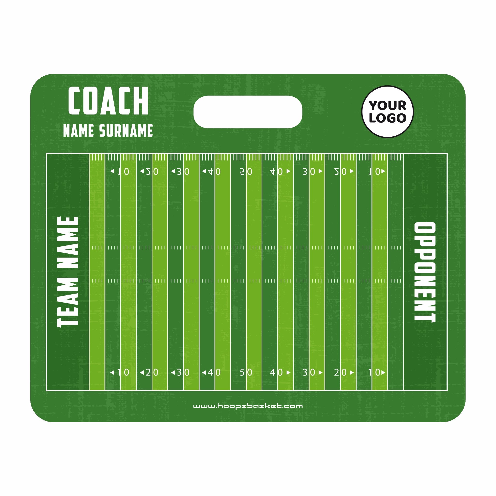 Custom Football Magnetic Coaching Board 15.7'' x 12.6'' / 40 cm x 32 cm