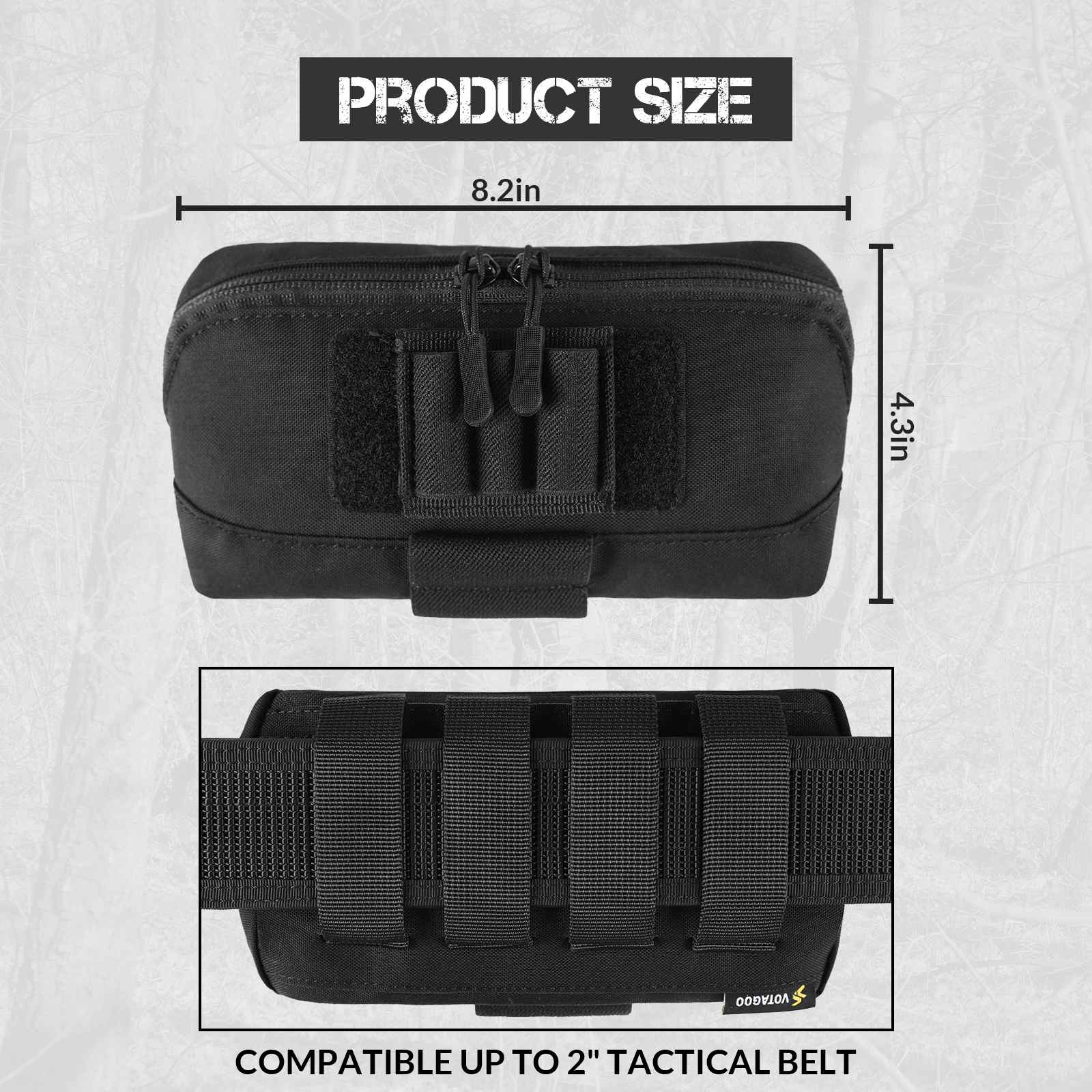 Votagoo Tactical Molle Admin Pouch