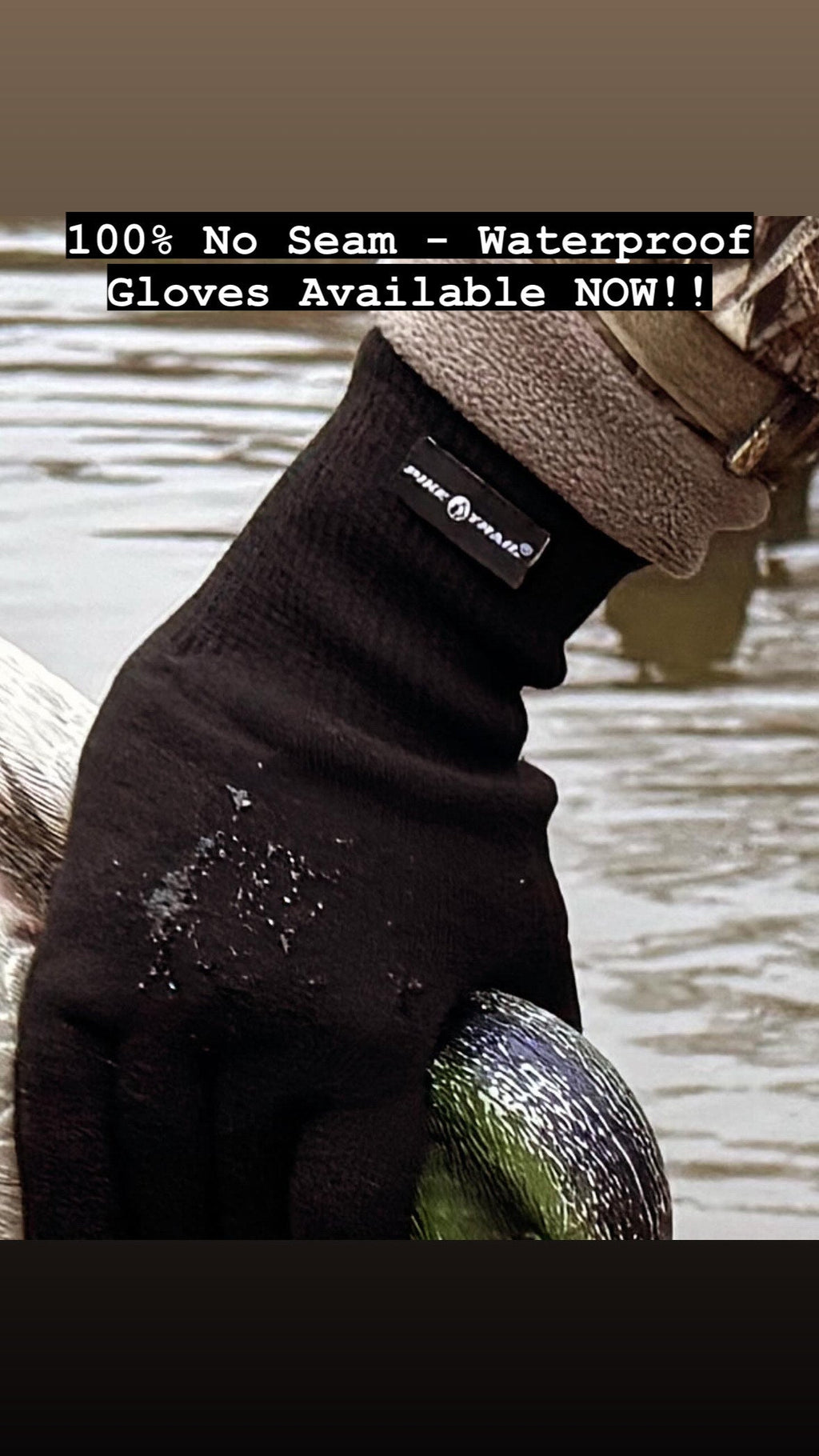 Pike Trail Water Resistance Seamless Gloves