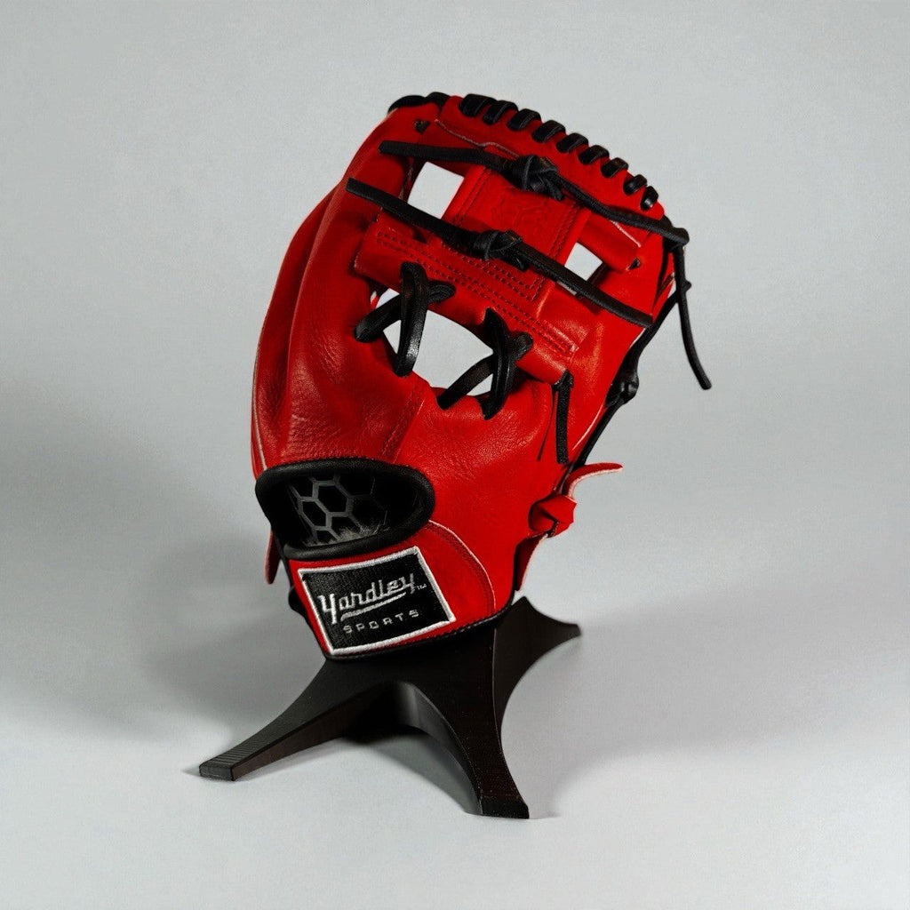 Yardley Sports 11.50” RHT Horween Baseball Glove - Orange INF Glove - Brand New