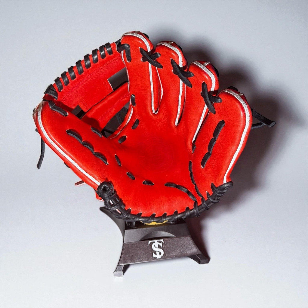 Yardley Sports 11.50” RHT Horween Baseball Glove - Orange INF Glove - Brand New
