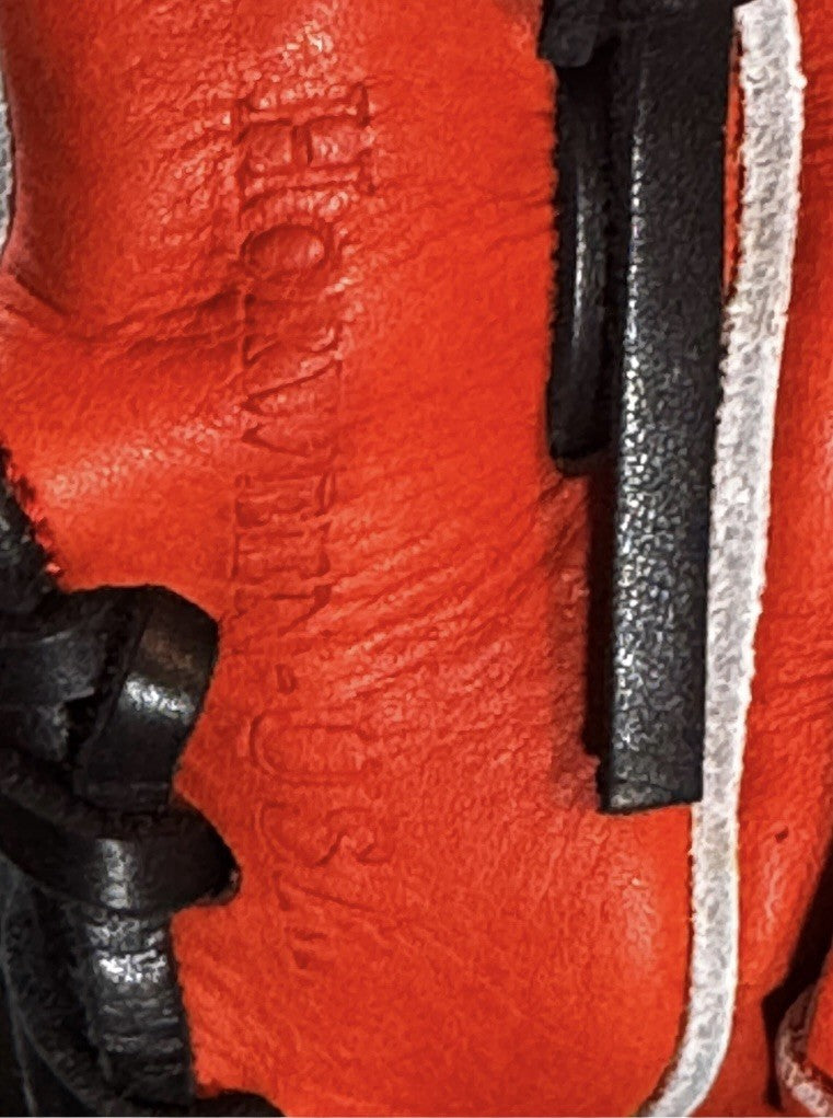 Yardley Sports 11.50” RHT Horween Baseball Glove - Orange INF Glove - Brand New