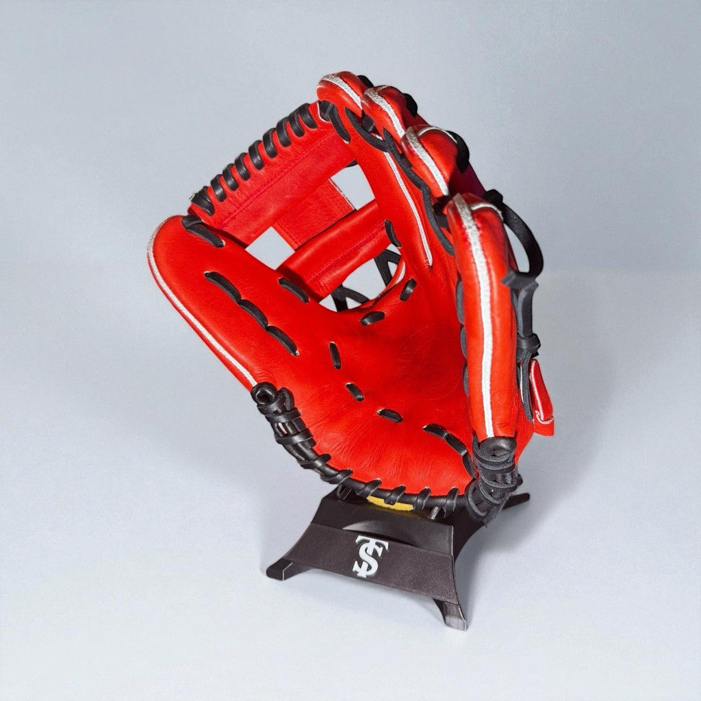 Yardley Sports 11.50” RHT Horween Baseball Glove - Orange INF Glove - Brand New