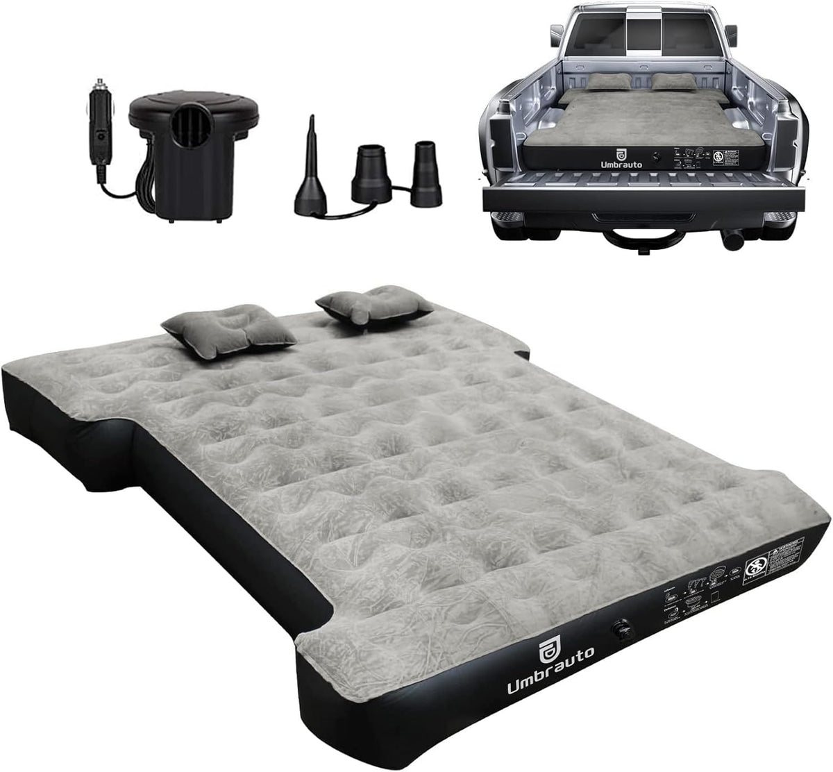 Umbrauto 5.5-5.8 FT Full Size Truck Bed Air Mattress 1.0,Multiple Colors