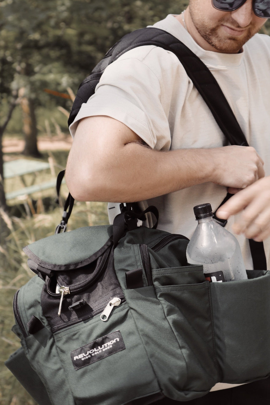 Revolution Mini Deluxe V3 Disc Golf Bag - Rust