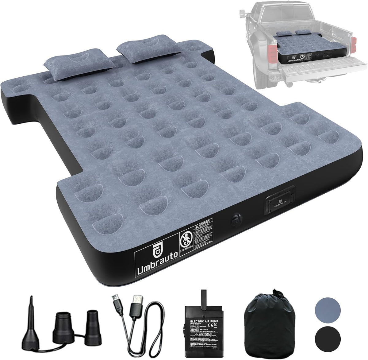 5.5-5.8 ft | 6-6.5ftChevrolet Truck Bed Air Mattress