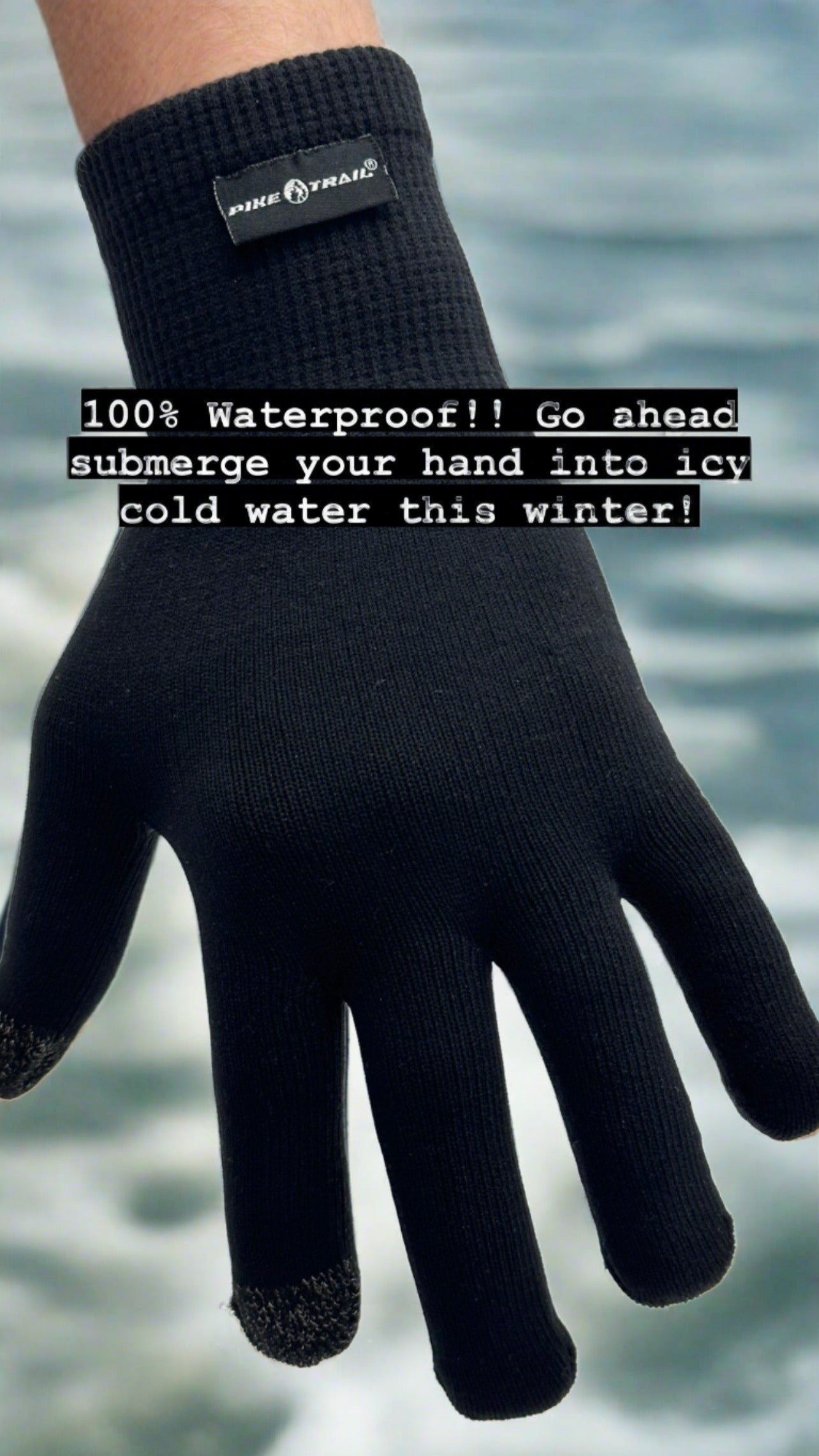 Pike Trail Water Resistance Seamless Gloves