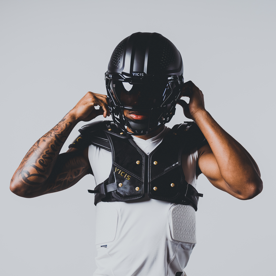 ARC_V1 ELITE SHOULDER PADS WITH ATTACHED BACK PLATE