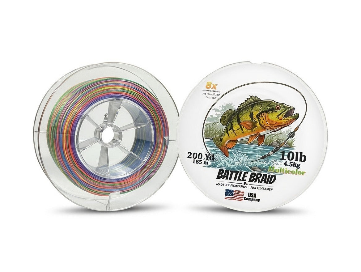 MULTICOLOR 200/300 YARD SPOOL 8x PE