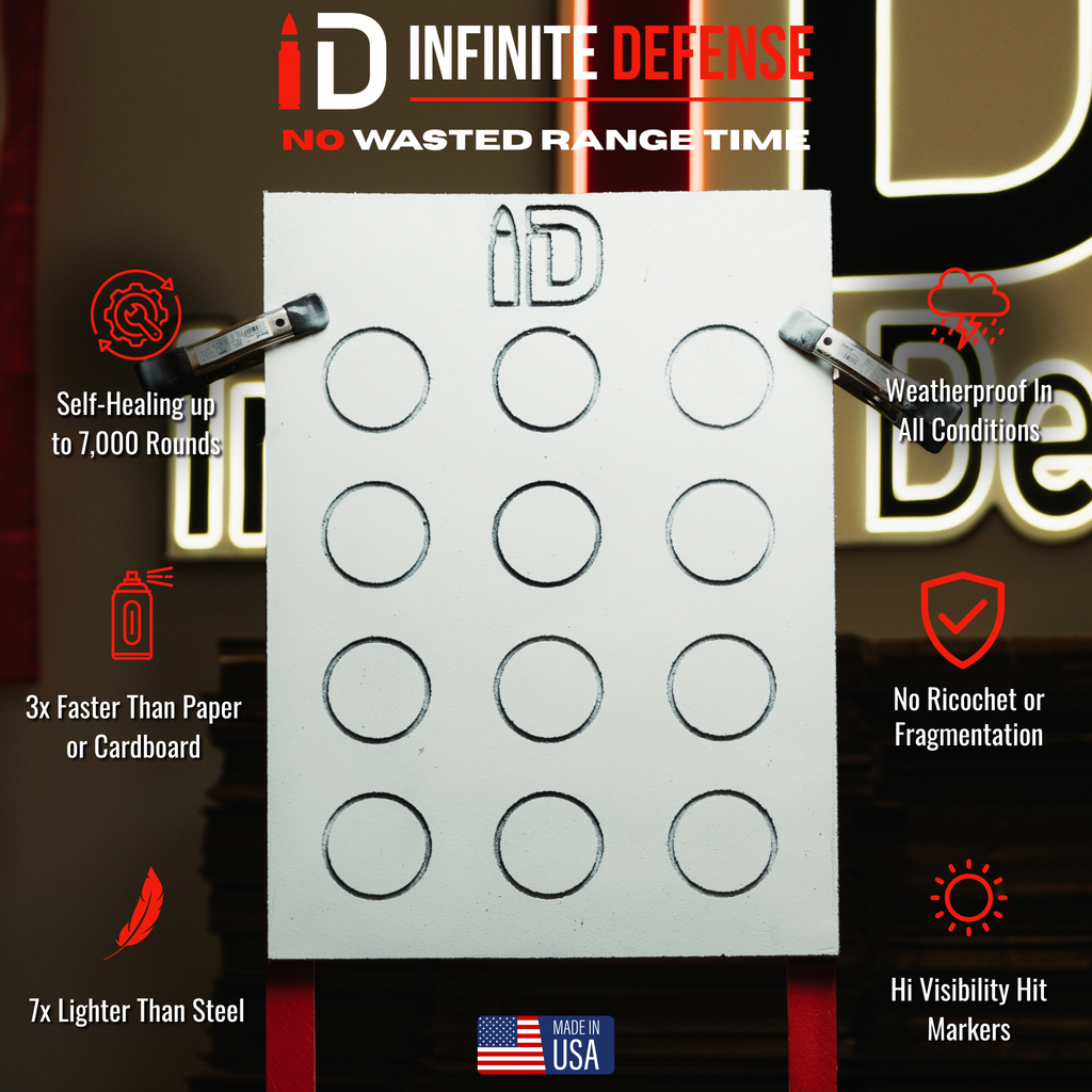 Circle Drill Infinity Target (With Stencil!)