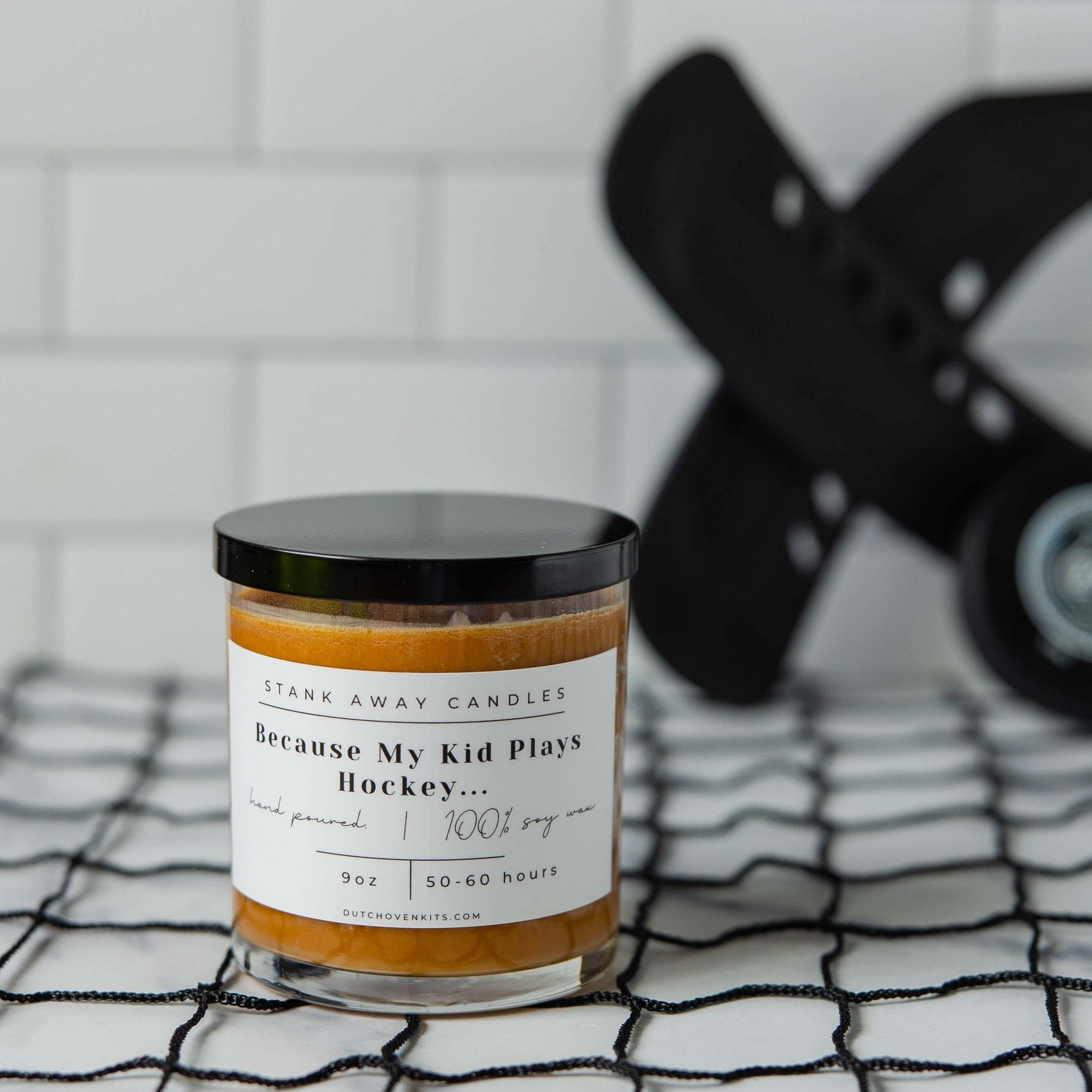 Because My Kid Plays Hockey - Natural Soy Wax Candle