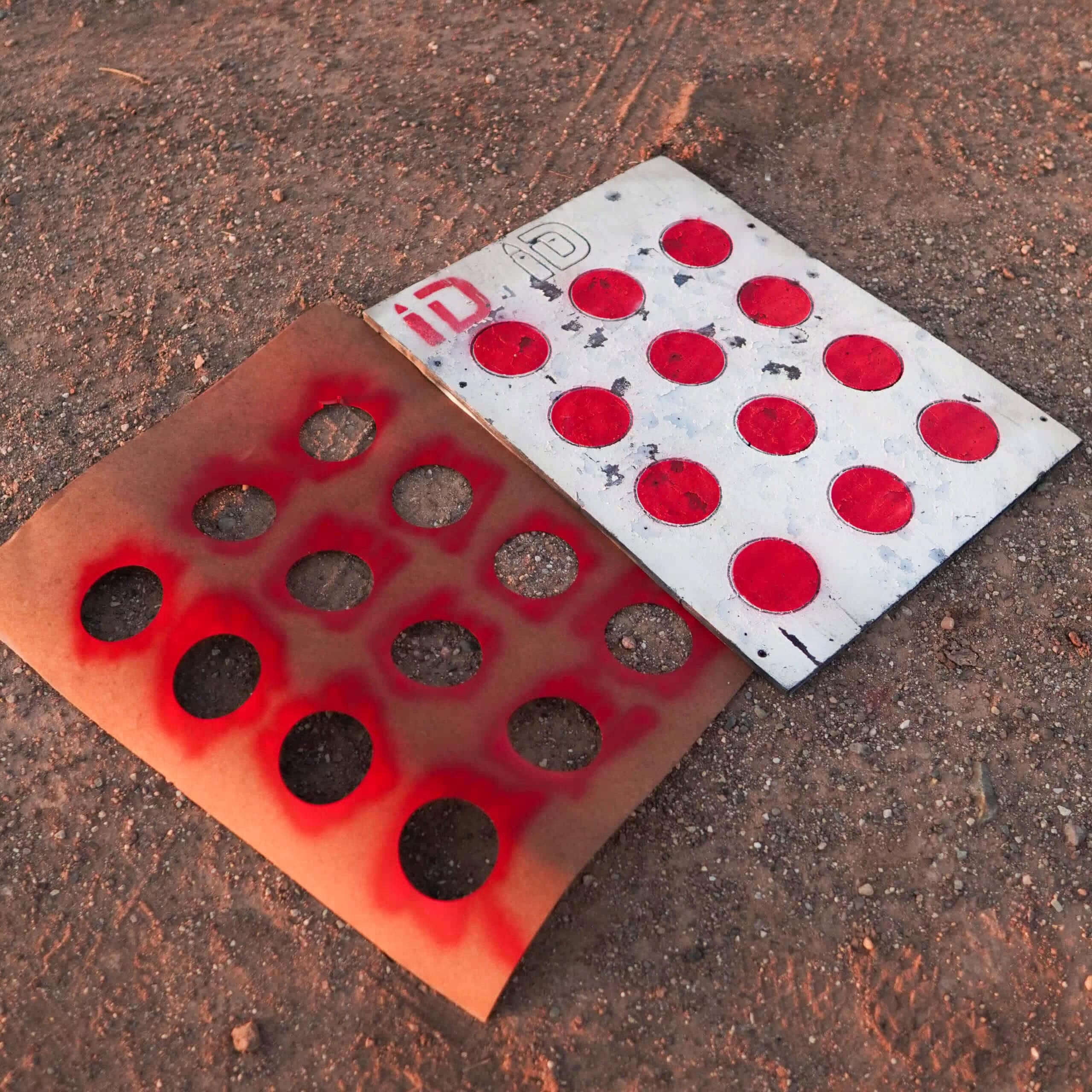 Circle Drill Infinity Target (With Stencil!)