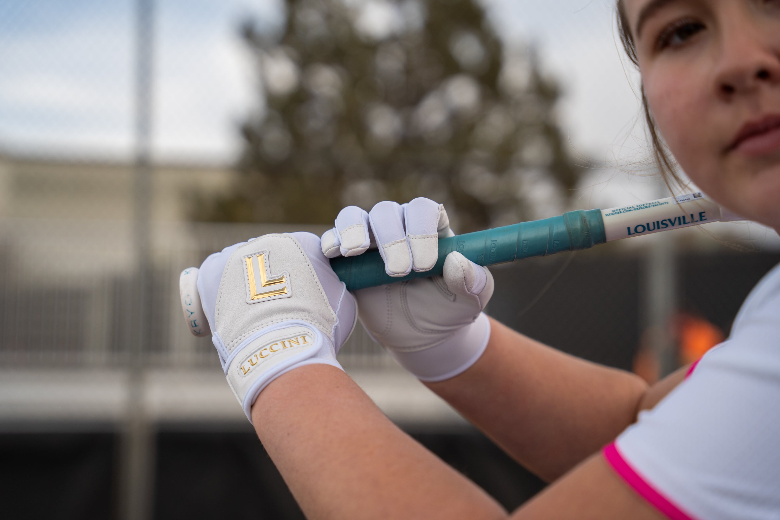 Softball Series – White/White