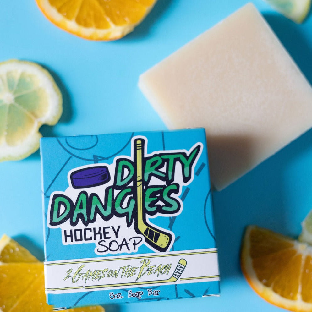 2 Games on the Beach - Hockey Soap Bar