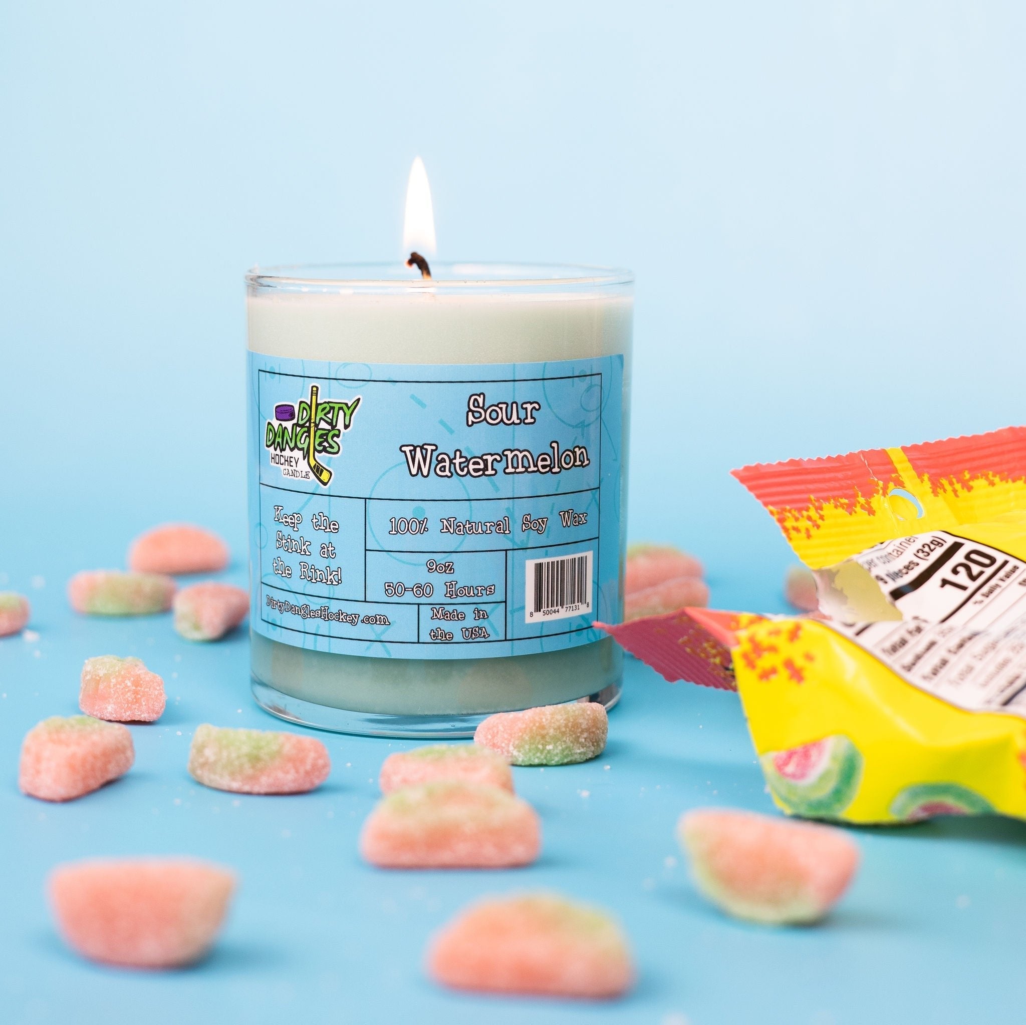 Dirty Dangles Hockey Candles