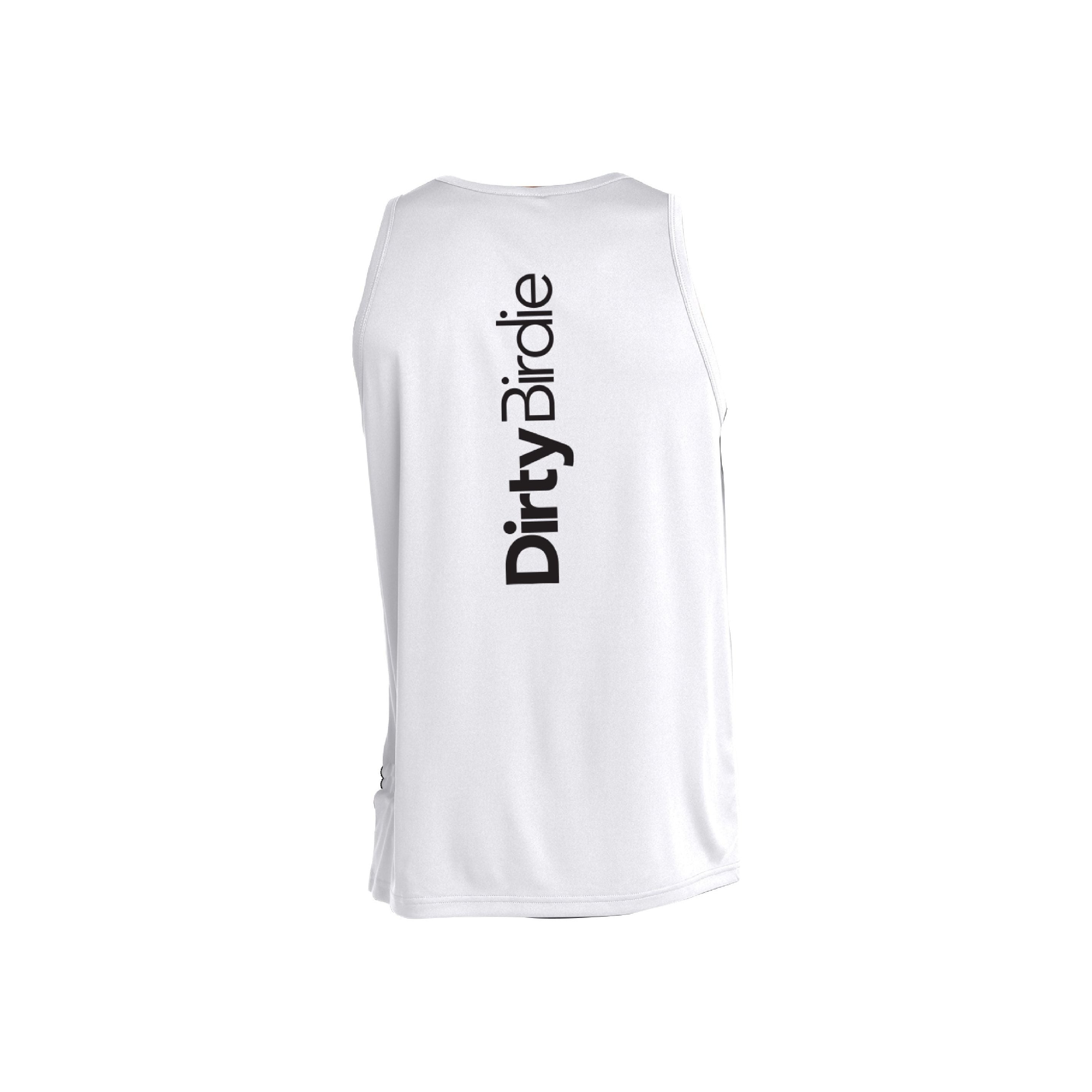 Dirty Birdie Tank Top- White