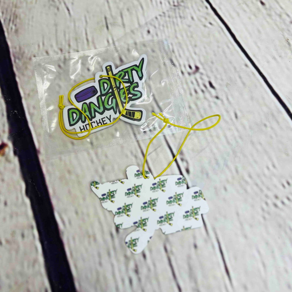 Dirty Dangles Hockey Car Air Freshener