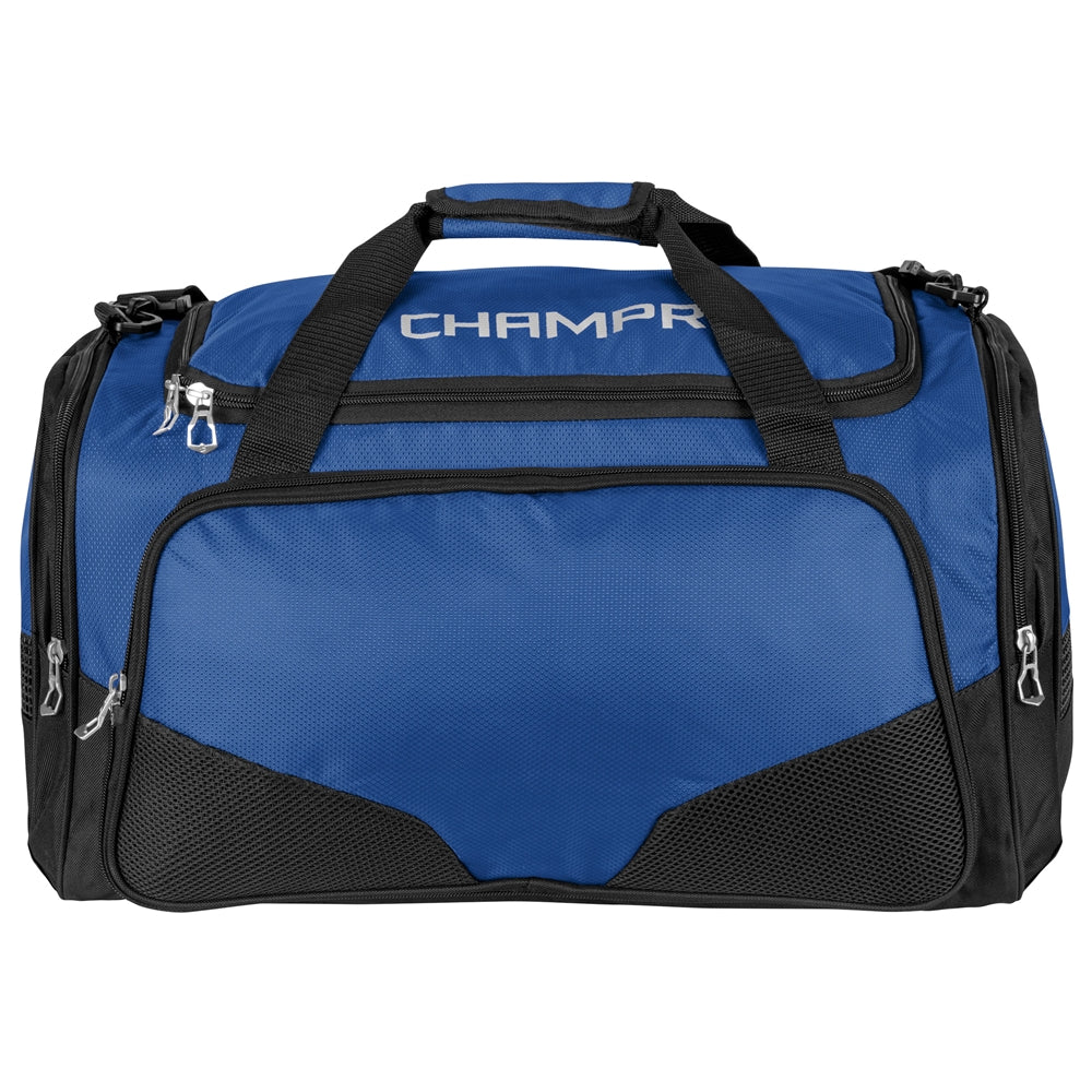 CHAMPRO LACROSSE PERSONAL GEAR DUFFEL BAG BLACK 20" X 12" X 12"