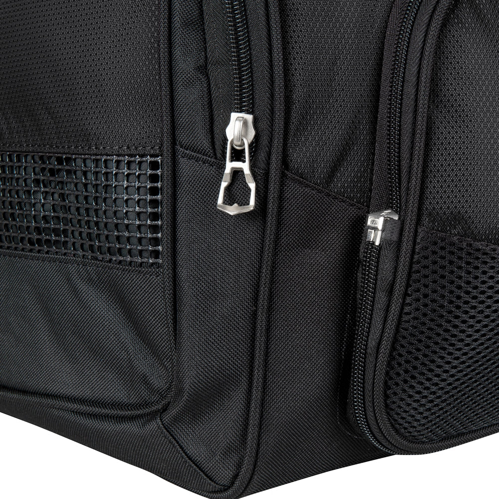 CHAMPRO LACROSSE PERSONAL GEAR DUFFEL BAG BLACK 20" X 12" X 12"
