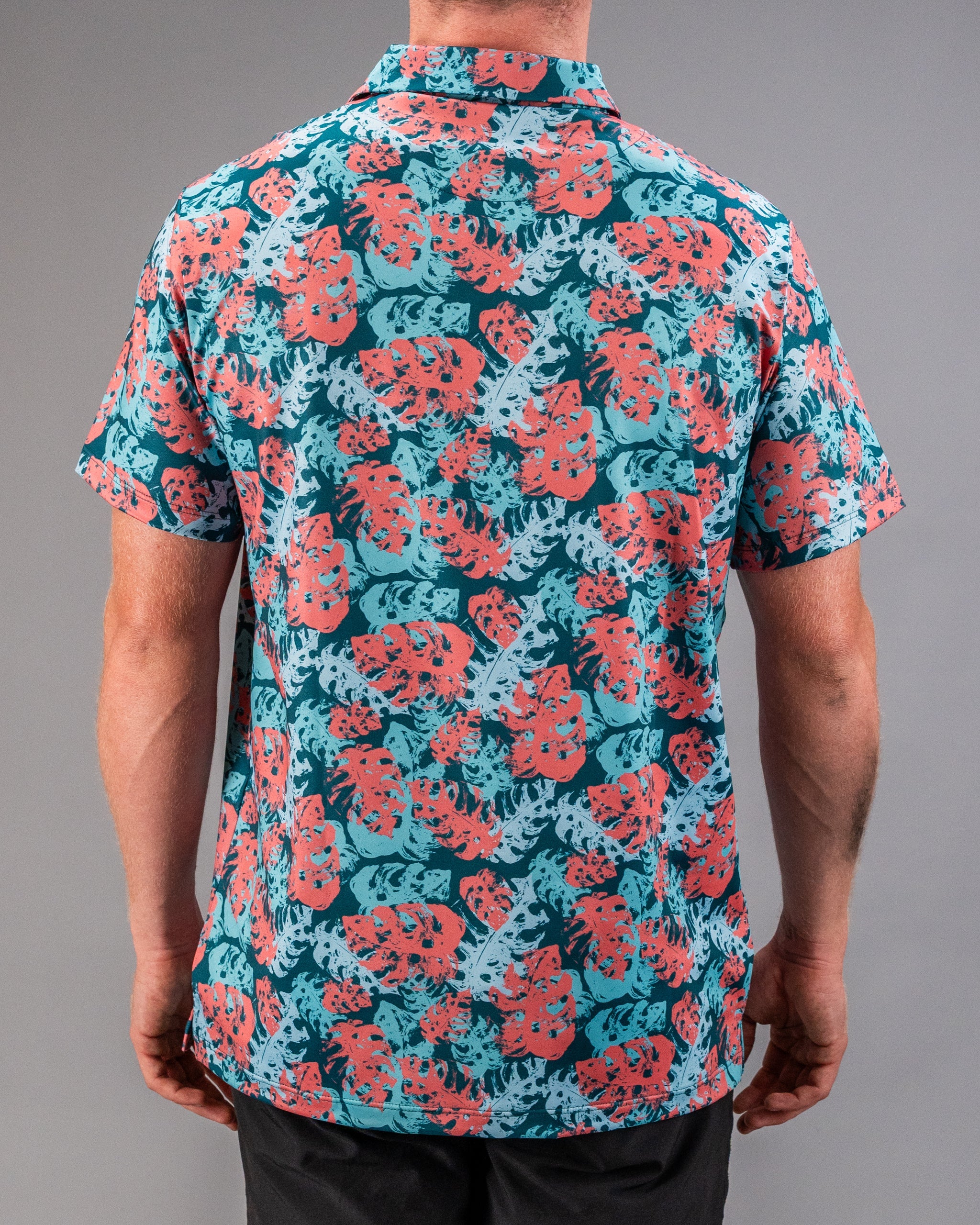 Painted Monstera Teal