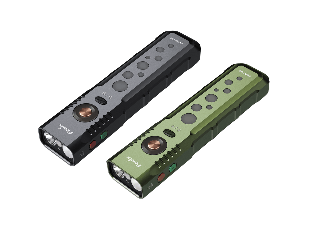 Fenix E08R UE Multi-Light EDC Flashlight With Red Light & Green Laser