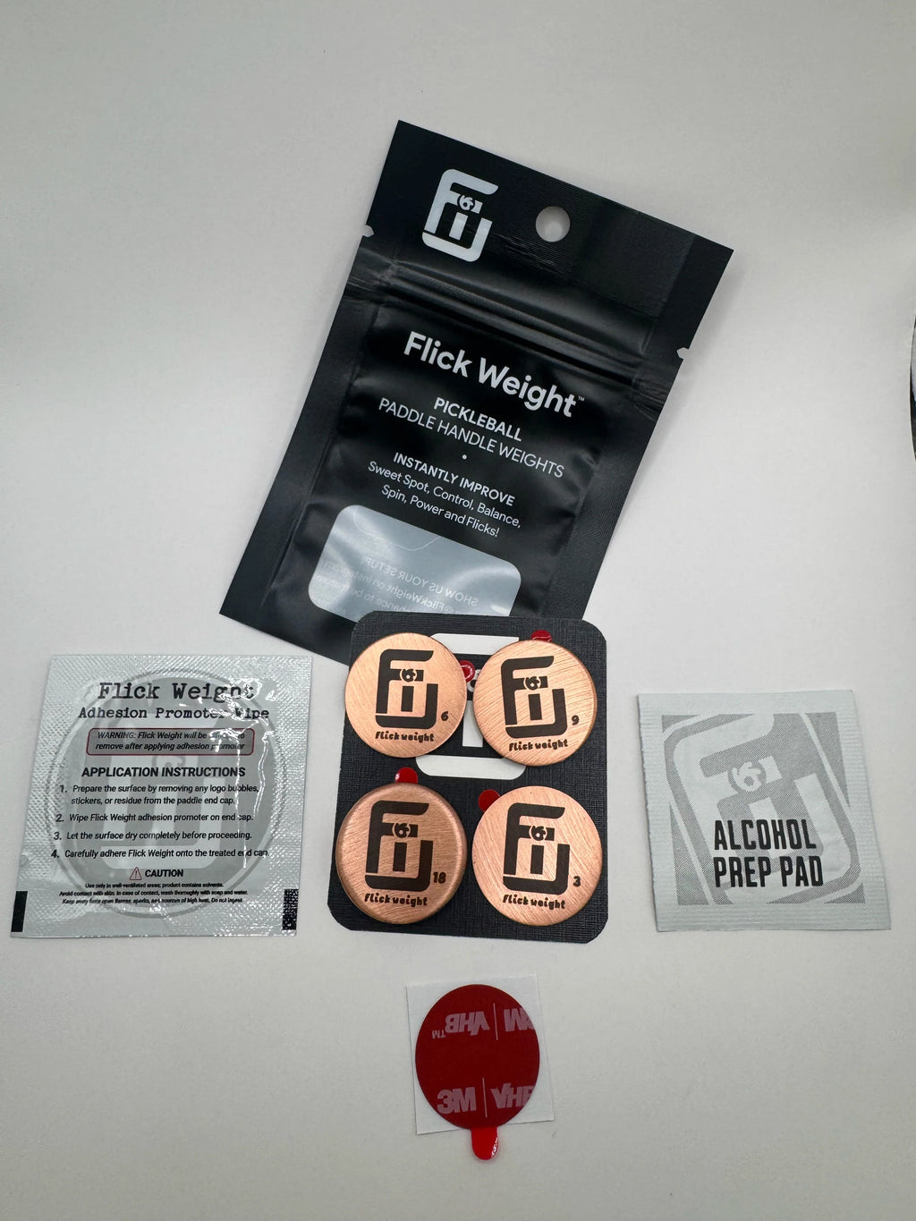 4 Pack - 3g, 6g, 9g, 18g