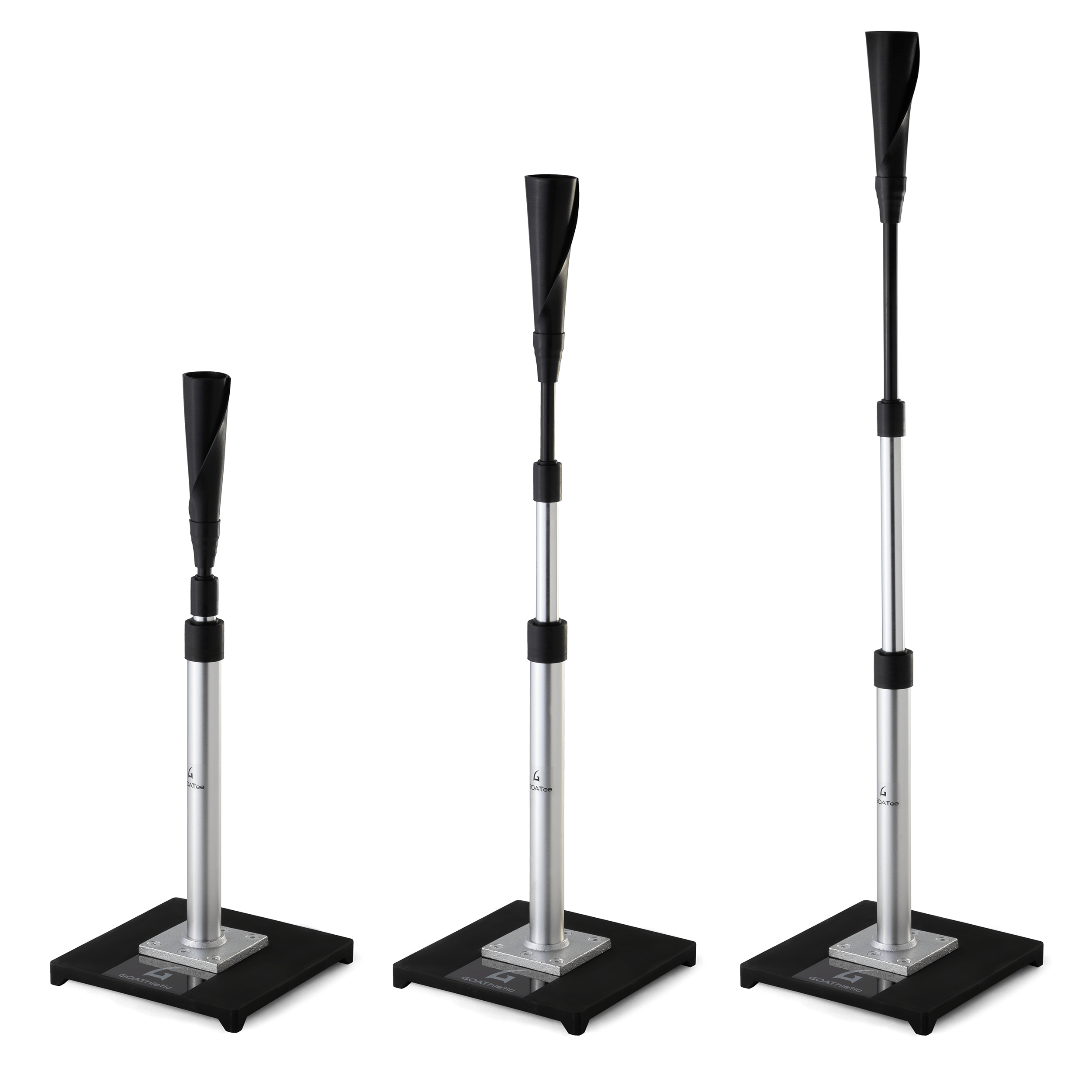 GOATee Heavy Duty Adjustable Batting Tee
