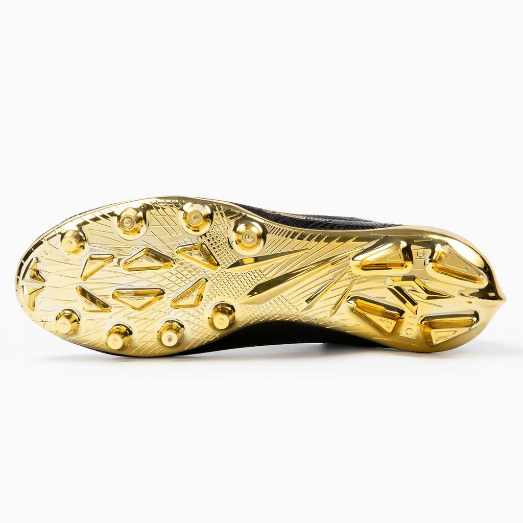 Phenom Elite Quantum Carbon Football Cleats – Gold Rush (Black & Gold)
