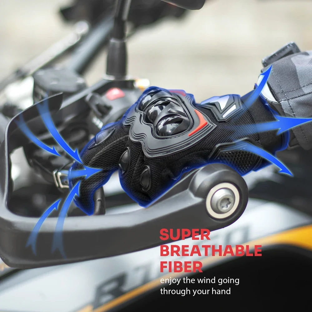 Gloves Summer Riding Hard Knuckle Touchscreen Gloves