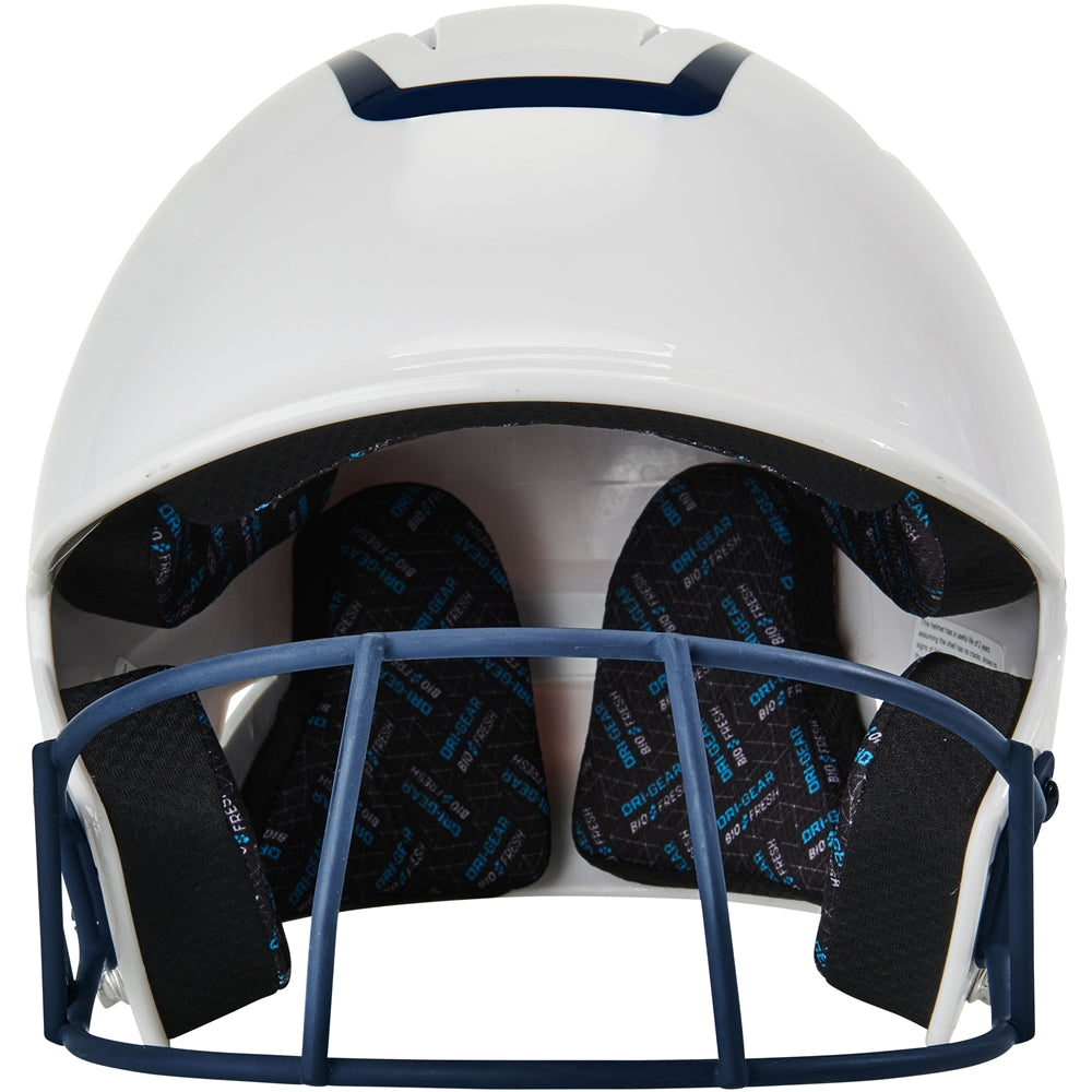 CHAMPRO FASTPITCH TWO-TONE SOFTBALL HELMET WITH MASK