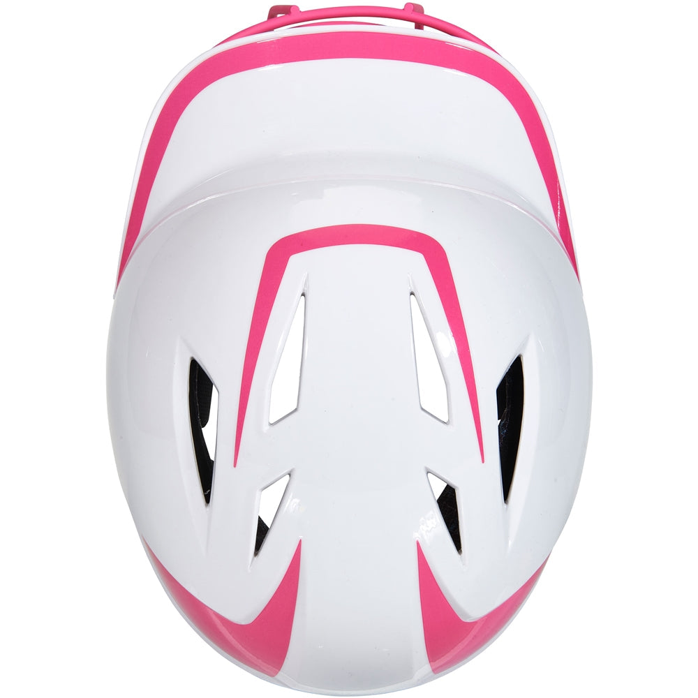 CHAMPRO FASTPITCH TWO-TONE SOFTBALL HELMET WITH MASK
