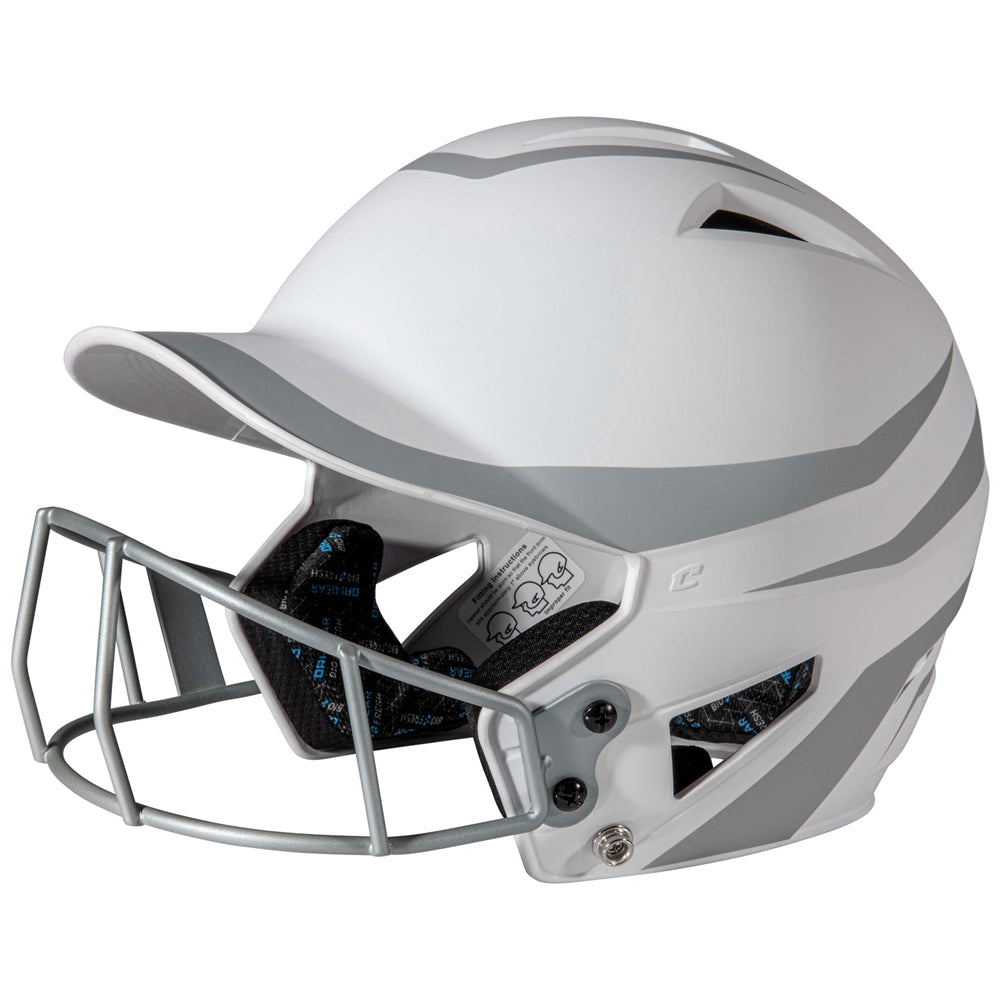 CHAMPRO FASTPITCH HX RISE LEGEND BATTING HELMET WITH FACE MASK