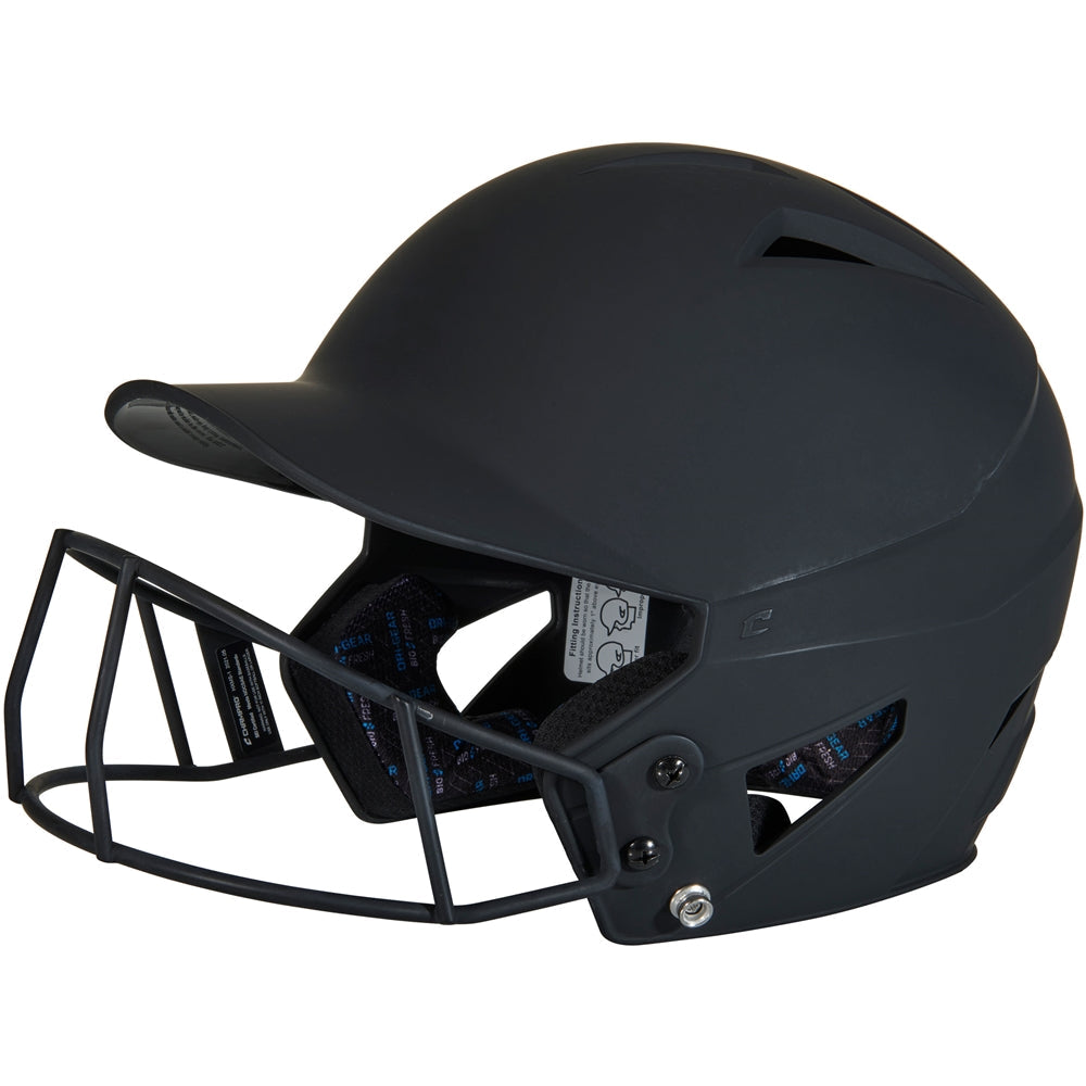 CHAMPRO FASTPITCH HX MATTE SOFTBALL HELMET WITH FACE MASK