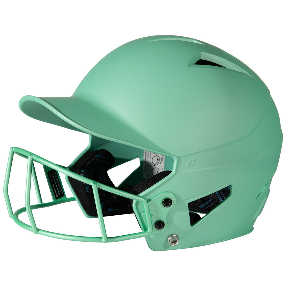 CHAMPRO FASTPITCH HX MATTE SOFTBALL HELMET WITH FACE MASK
