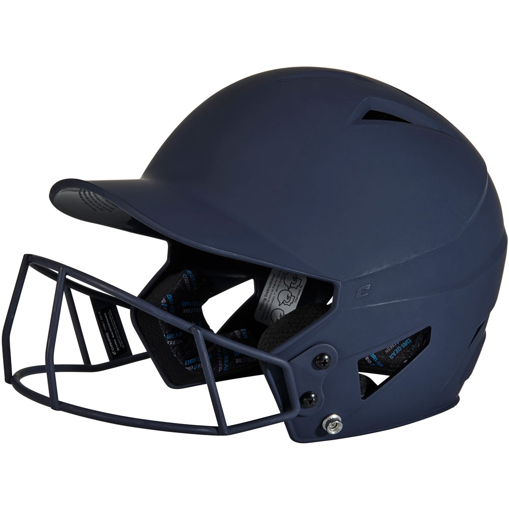 CHAMPRO FASTPITCH HX MATTE SOFTBALL HELMET WITH FACE MASK
