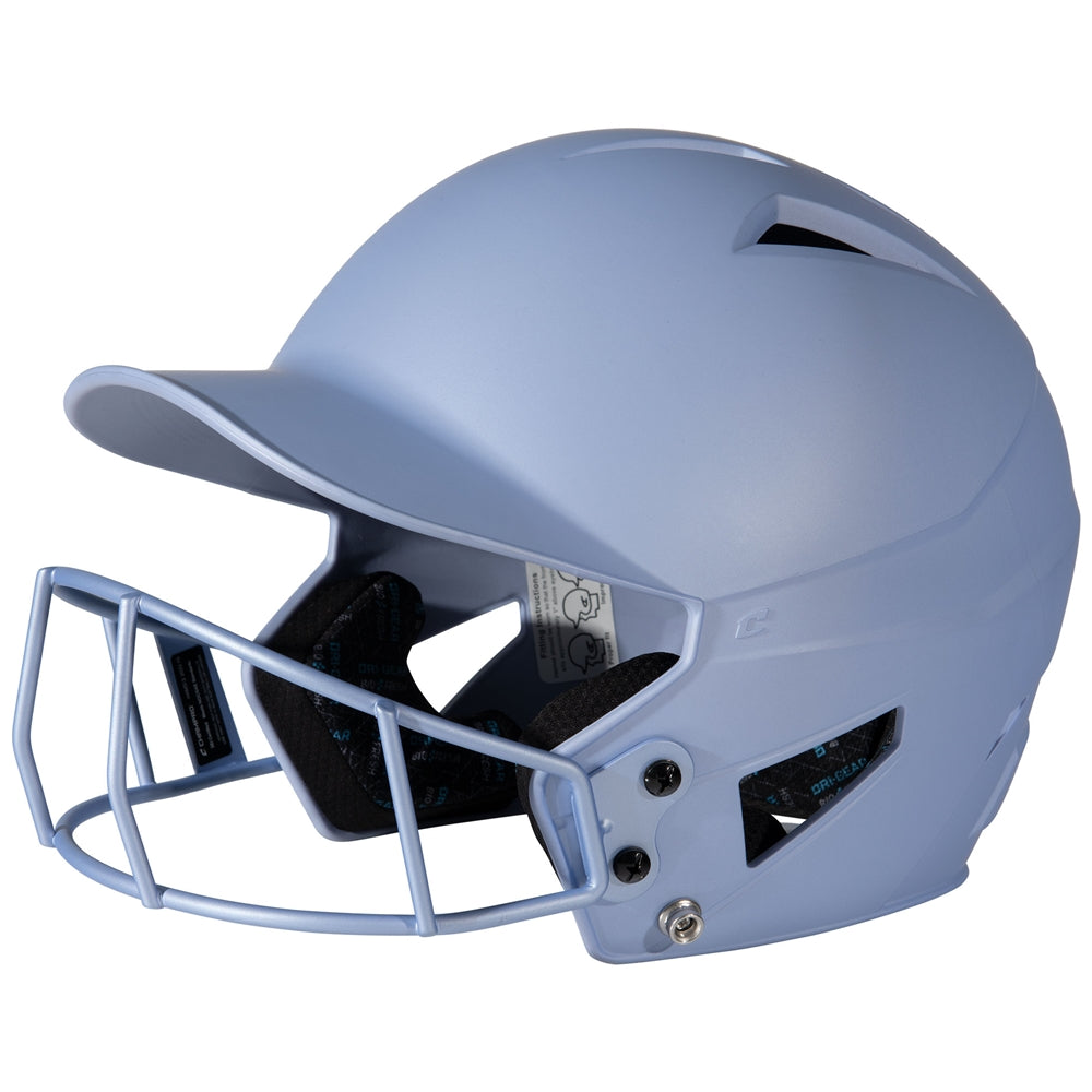 CHAMPRO FASTPITCH HX MATTE SOFTBALL HELMET WITH FACE MASK