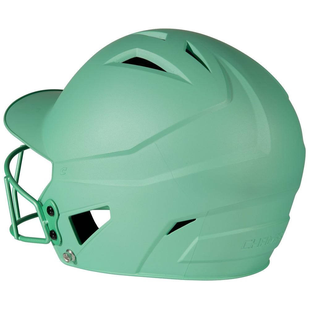 CHAMPRO FASTPITCH HX MATTE SOFTBALL HELMET WITH FACE MASK