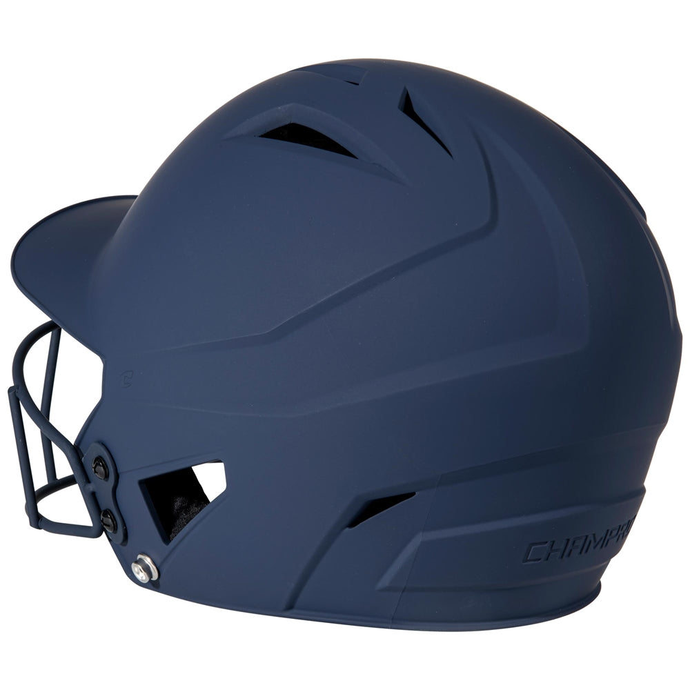 CHAMPRO FASTPITCH HX MATTE SOFTBALL HELMET WITH FACE MASK