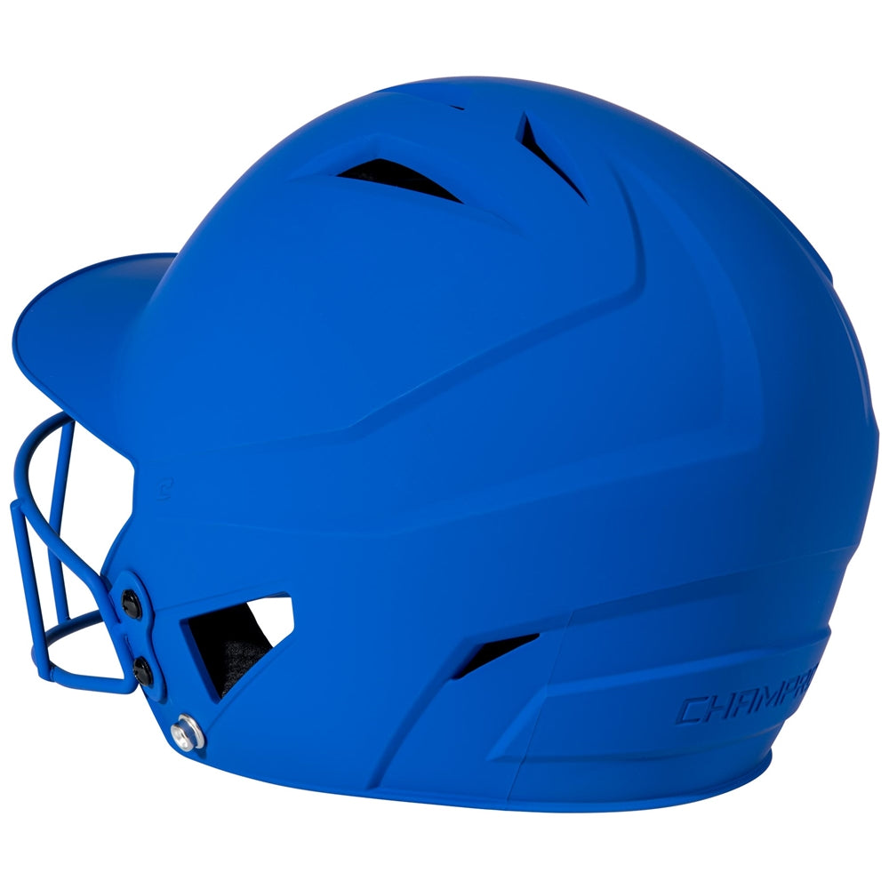 CHAMPRO FASTPITCH HX MATTE SOFTBALL HELMET WITH FACE MASK