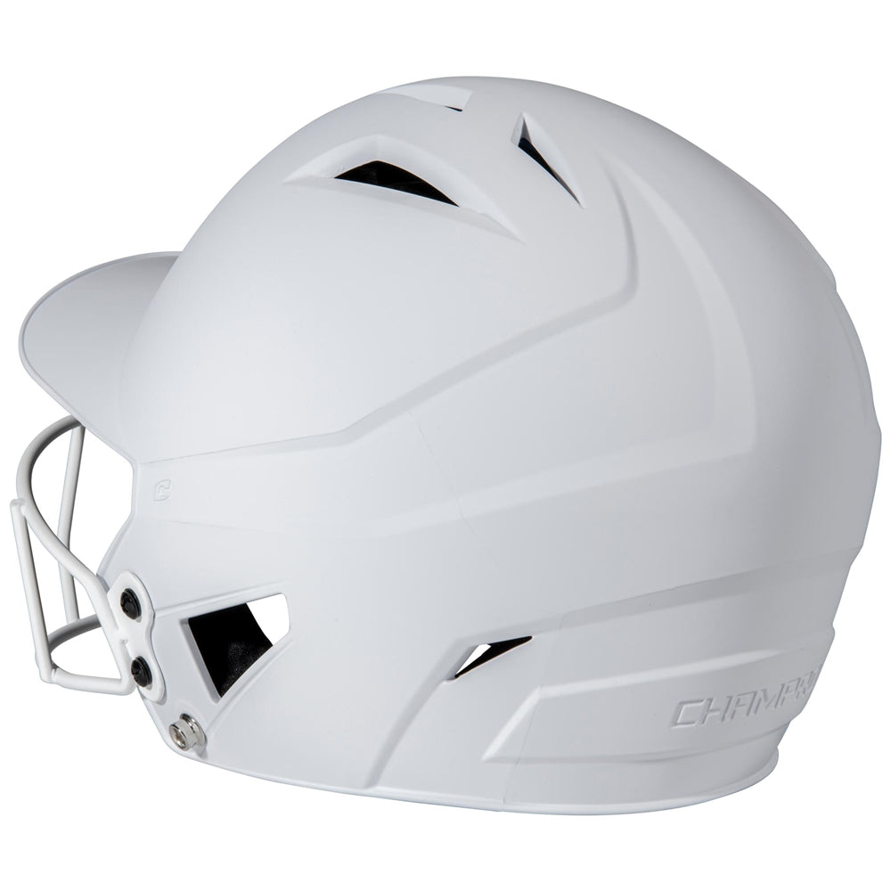 CHAMPRO FASTPITCH HX MATTE SOFTBALL HELMET WITH FACE MASK